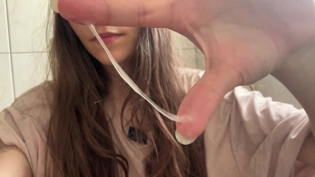 Eating cream from gamer girl your breakfast