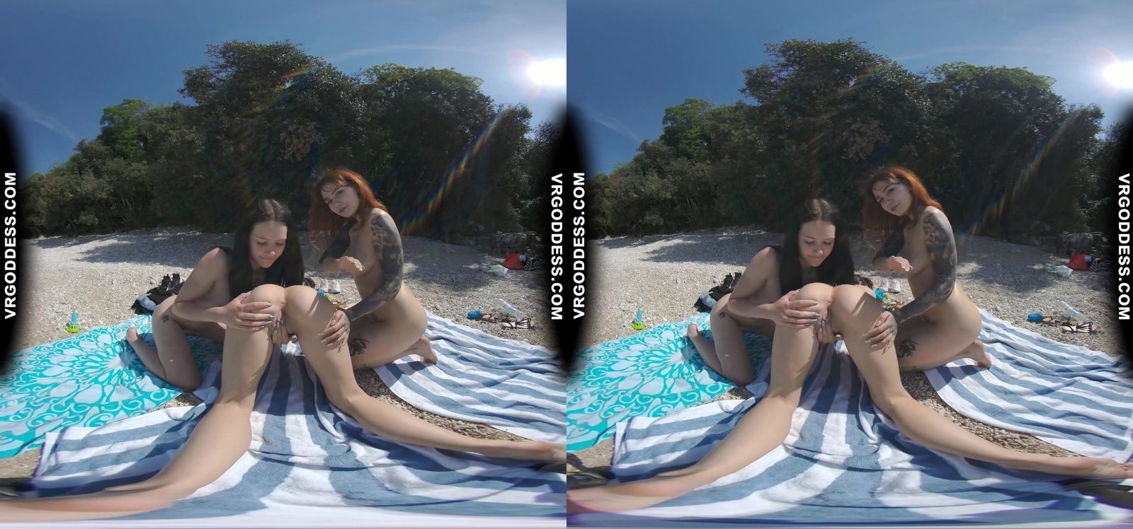 3 Babes On Nude European Beach Mini Lesbian Outdoor Vacation Orgy Matty Cheri Rebeka Ruby