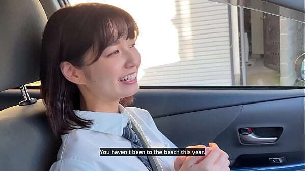 [English dubbing] Sumire (18)/She wants have with '_I want your house'_! immediately boyfriend'_s house after date beach!