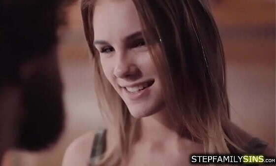 Teen stepdaughter fucked stepdad