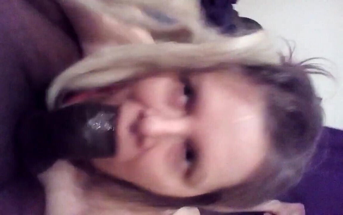 She loves sucking my big dick