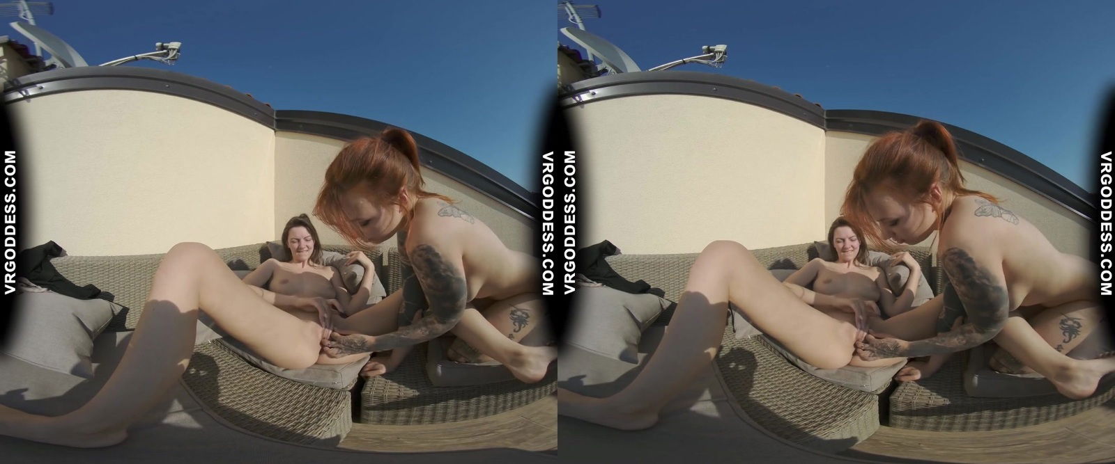 Rebeka Ruby Getting Her Pussy Licked By Hot Tattoo Model Cheri