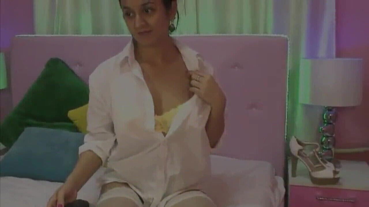 Indian girl Devika Chaste playing