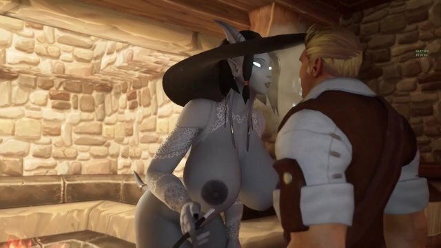 Draenei Lady compilation. Tails Azeroth