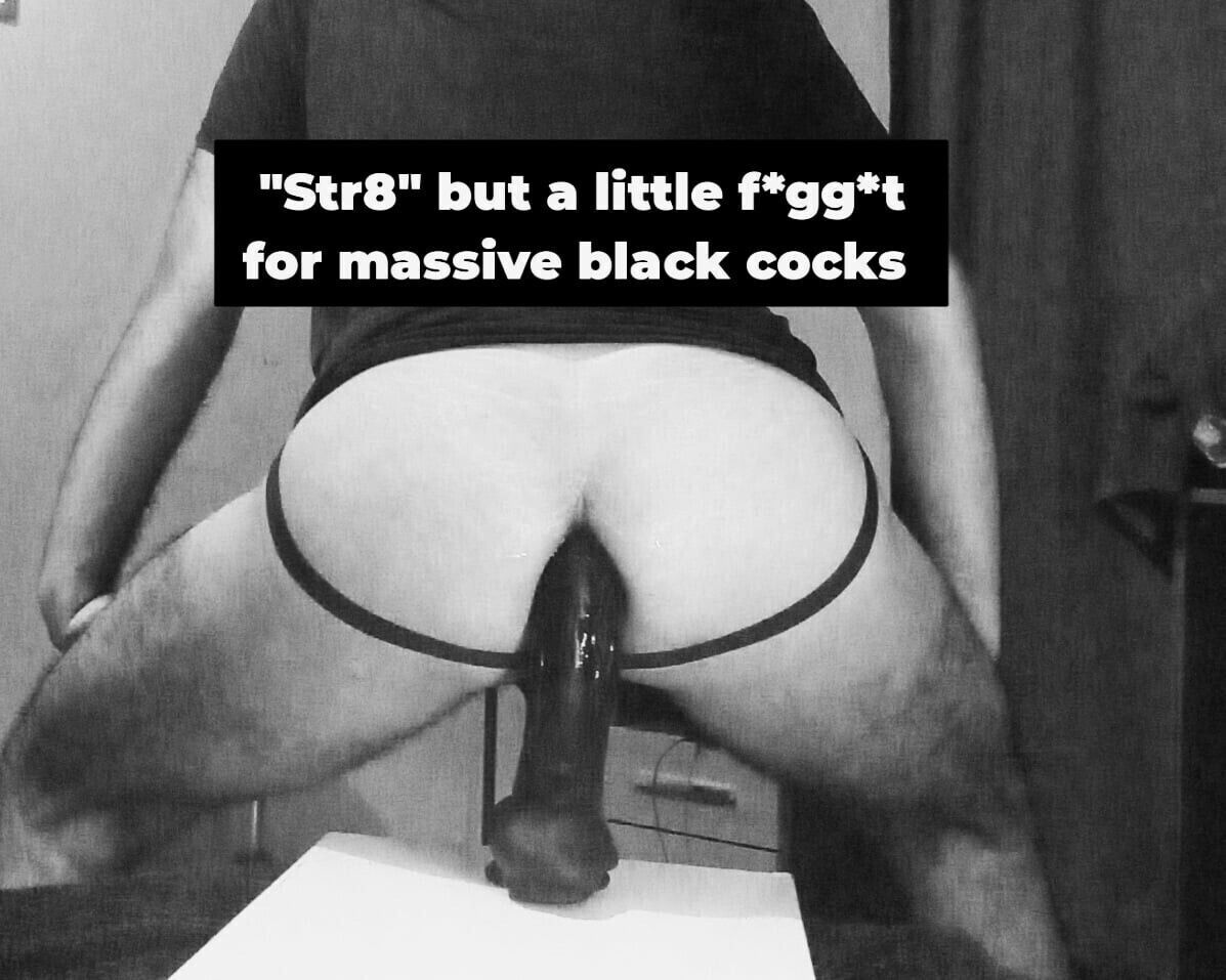 Straight secretly taking massive black dildo balls deep, moaning cumming (Compilation)