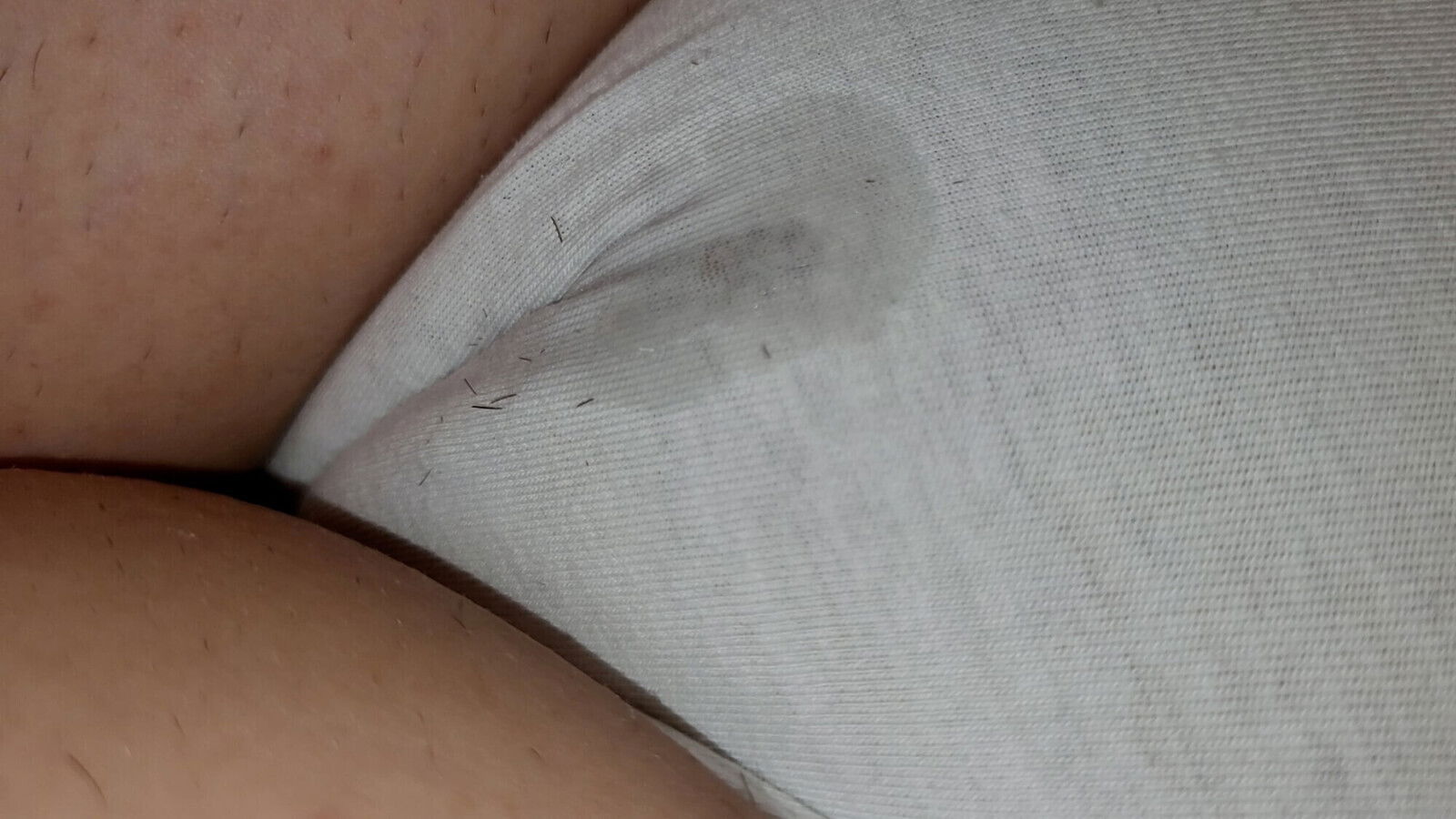 Spitting Rubbing Cameltoe Hairy Pussy