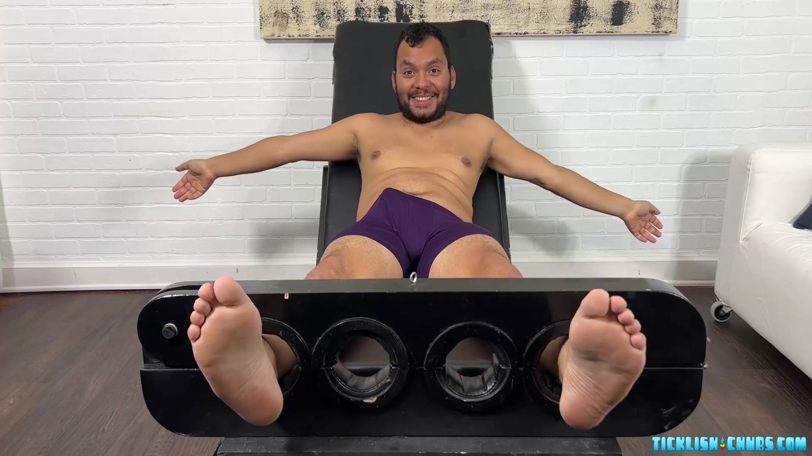 Submissive Saki Tickled Feed Bear Matt