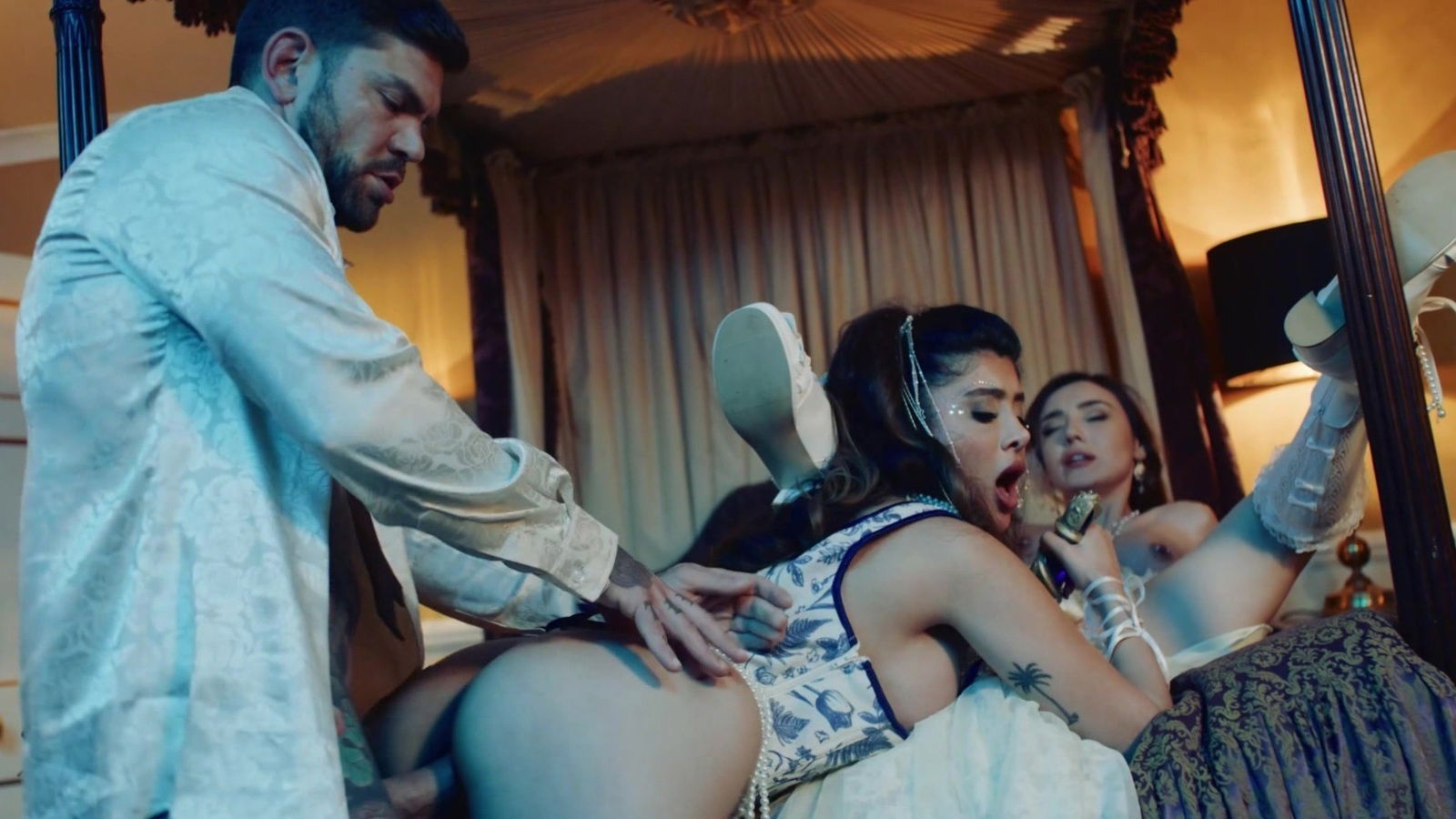 Marina Maya Catherine Knight getting fucked turn