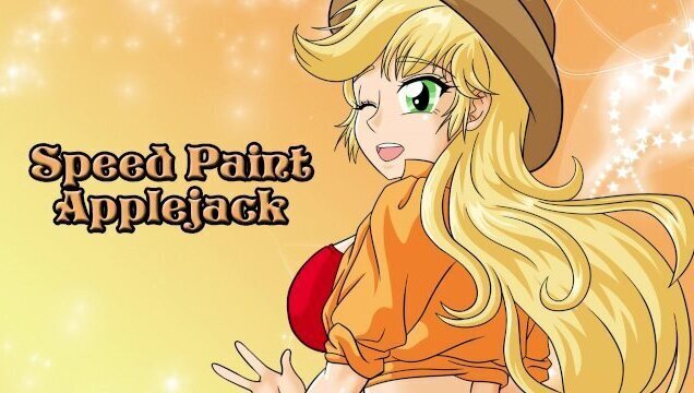 Speed Paint Applejack