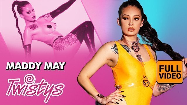 TWISTYS Things Heated Busty Maddy Rubs Clit Fingers Herself