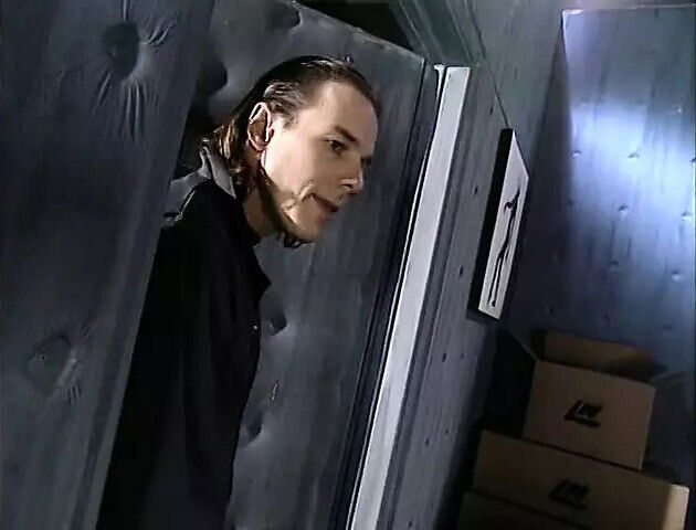 Blonde girl gives head outside park