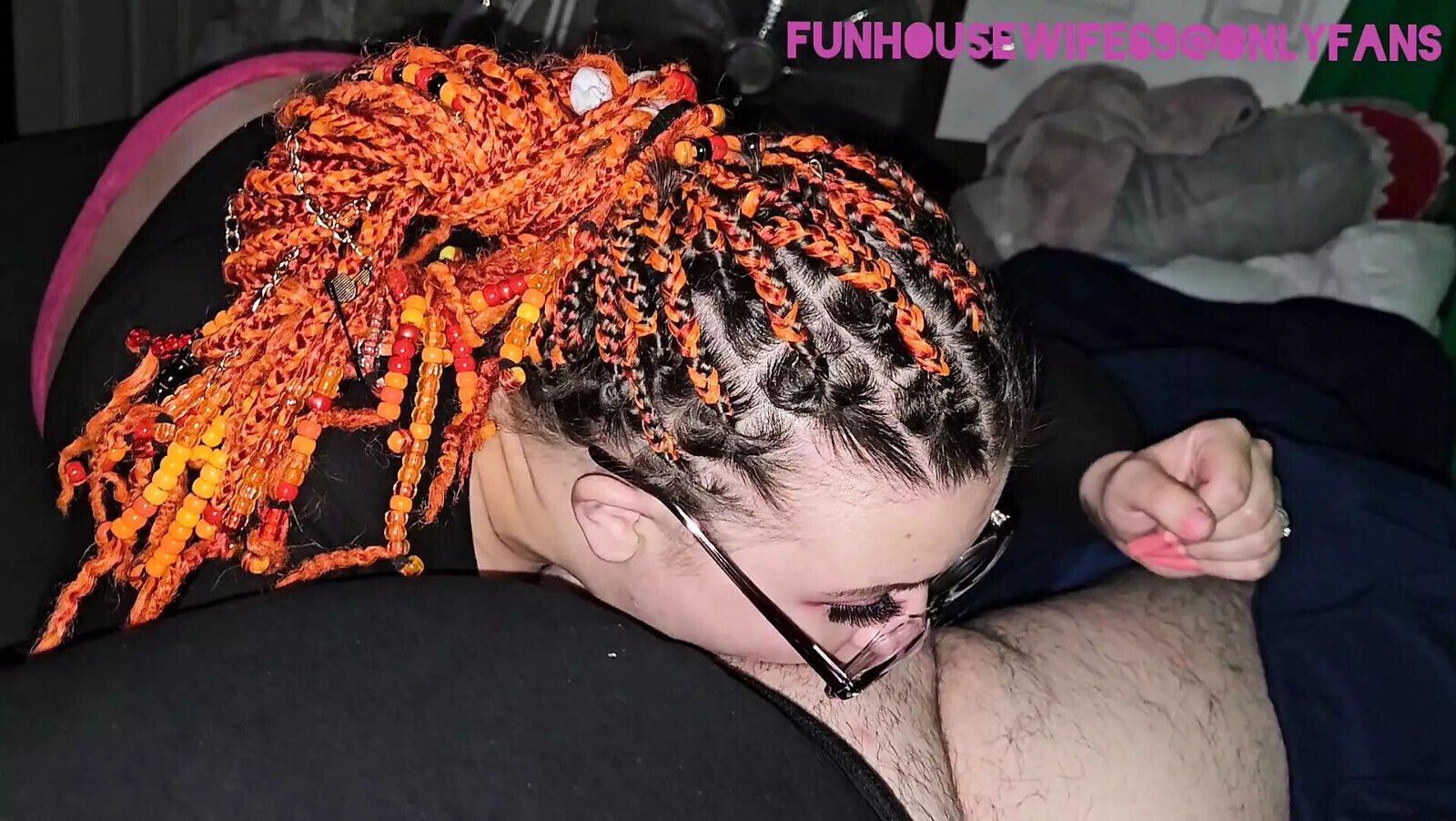 Pink panties swallowing cumm