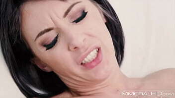 Inked lesbian cums hard while lover plays with pussy