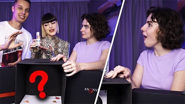 Challenge Youtube Show with Beauties Guess What They're Touching?