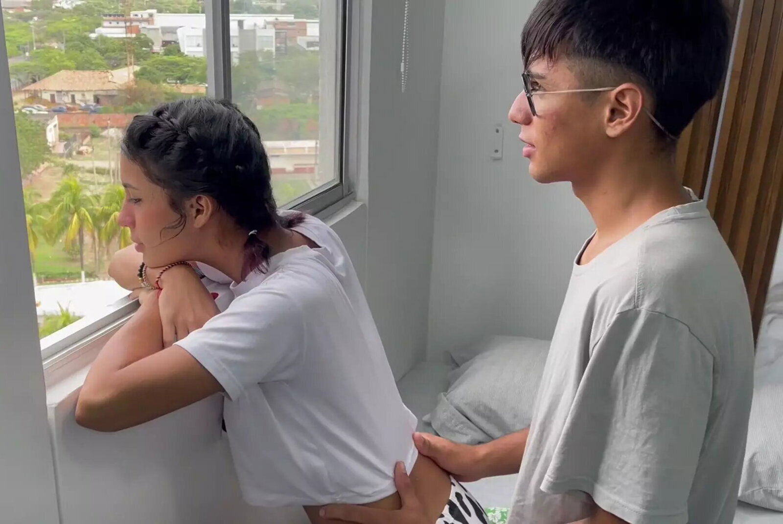 Take Little Stepsister Looking Window Give Fuck of...