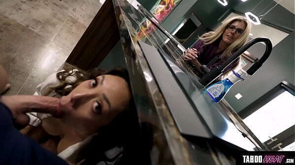 TABOOHEAT Sneaking Around with Stepmom'_s Asian Friend Kaya Knight