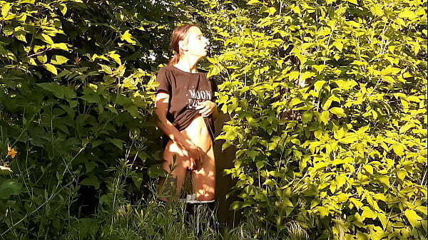 Risky public female masturbation nature Girls orgasm