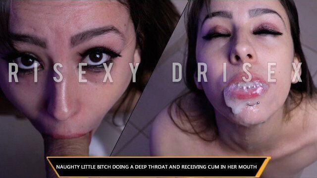 Putinha safada fazendo garganta profunda recebendo gozada boca Sexy Nicklaus