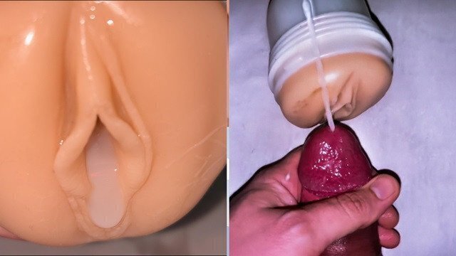 Dillion harper's tight fleshlight pussy make twice (POV)
