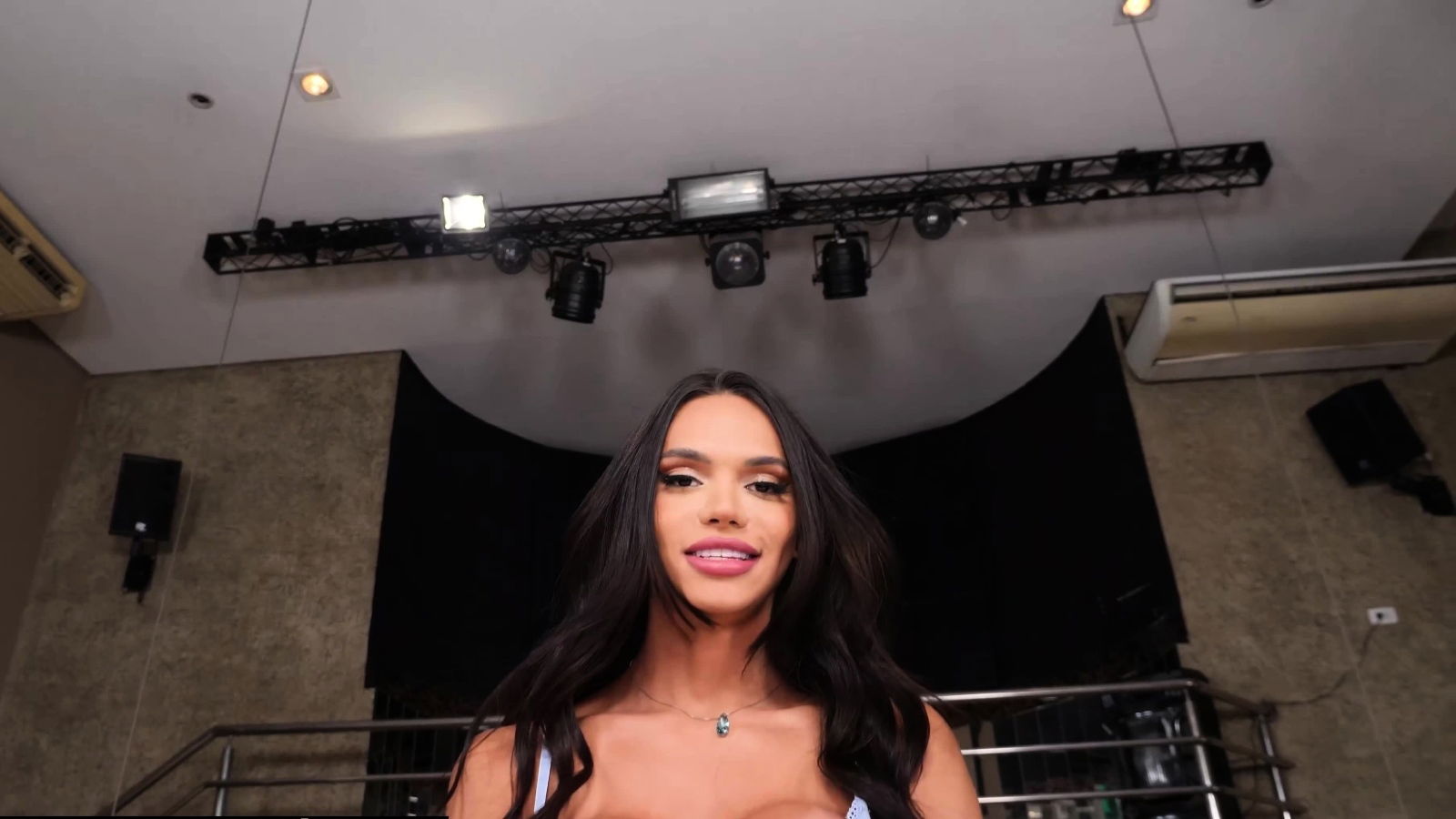 Gangbang gorgeous latina teen