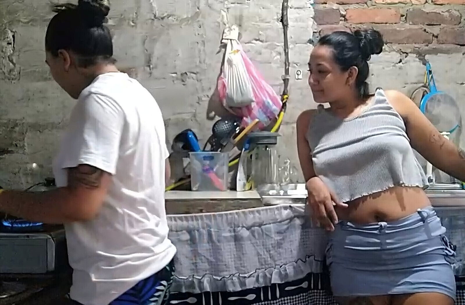 Michel woke very horny today, starts seducing fuck