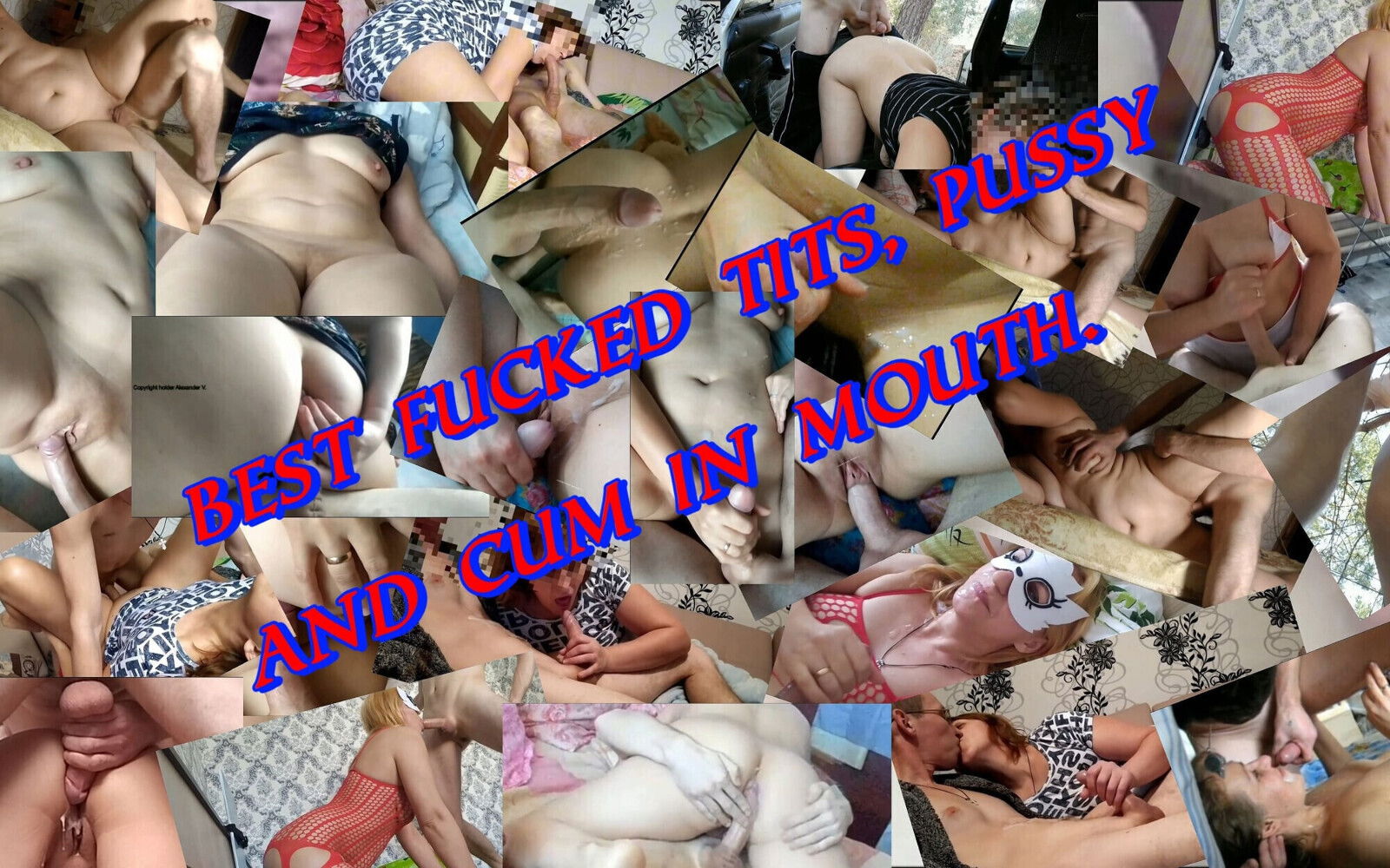 Best Fucked Tits, Pussy Mouth. Selection From Home Archive