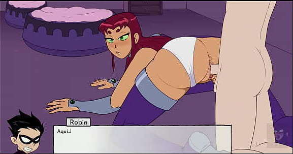 follo Starfire espi&oacute_ Raven metiendose dedos 18TITANS CAPITULO ESPA&Ntilde_OL