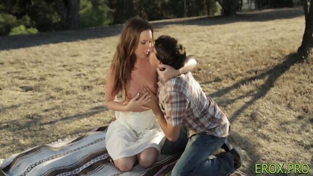 Beautiful girlfriend Maddy O'Reilly enjoys fuck session