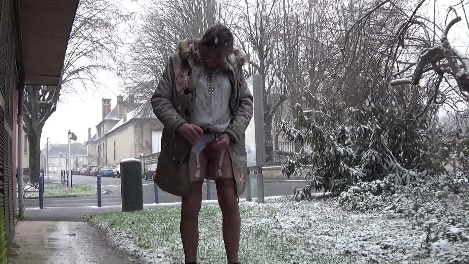 transgender travesti sounding urethral outdoor lingerie