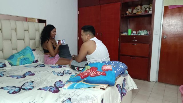 DICK INDIAN STEPBROTHER SEDUCES BRUNETTE INDIAN STEPSISTER ROOM