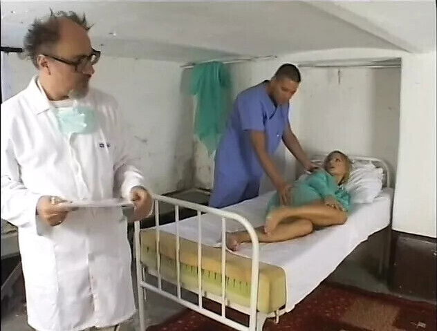 Male nurse gets fuck this stunning blonde patient