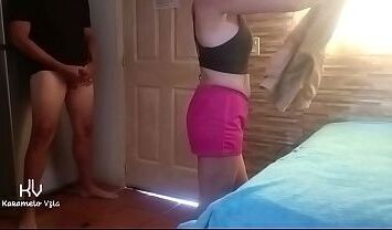 Chica limpieza vino m&aacute_s polla