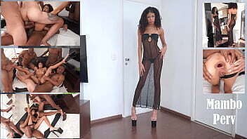 1.90m slim Japanese-Brazilian beauty, Honey first gangbang huge cocks (DAP, Anal, Triple attempt, huge gapes, monster cocks) OB380