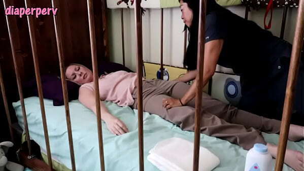 girls getting diapered they diapers