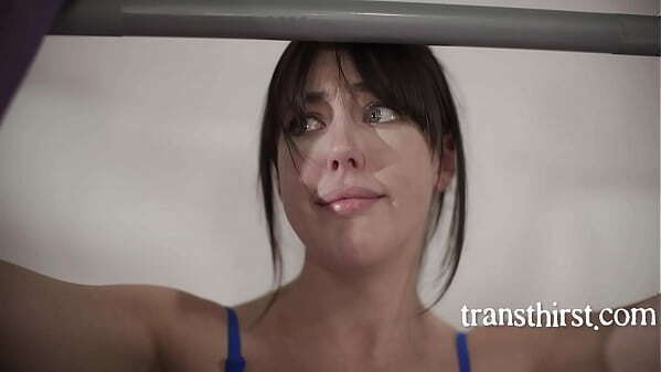 Trans Makes Straight Girl Watch Fuck Boyfriend-