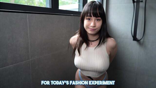 [4K] Transparent Cream through Bottoms with Elixir