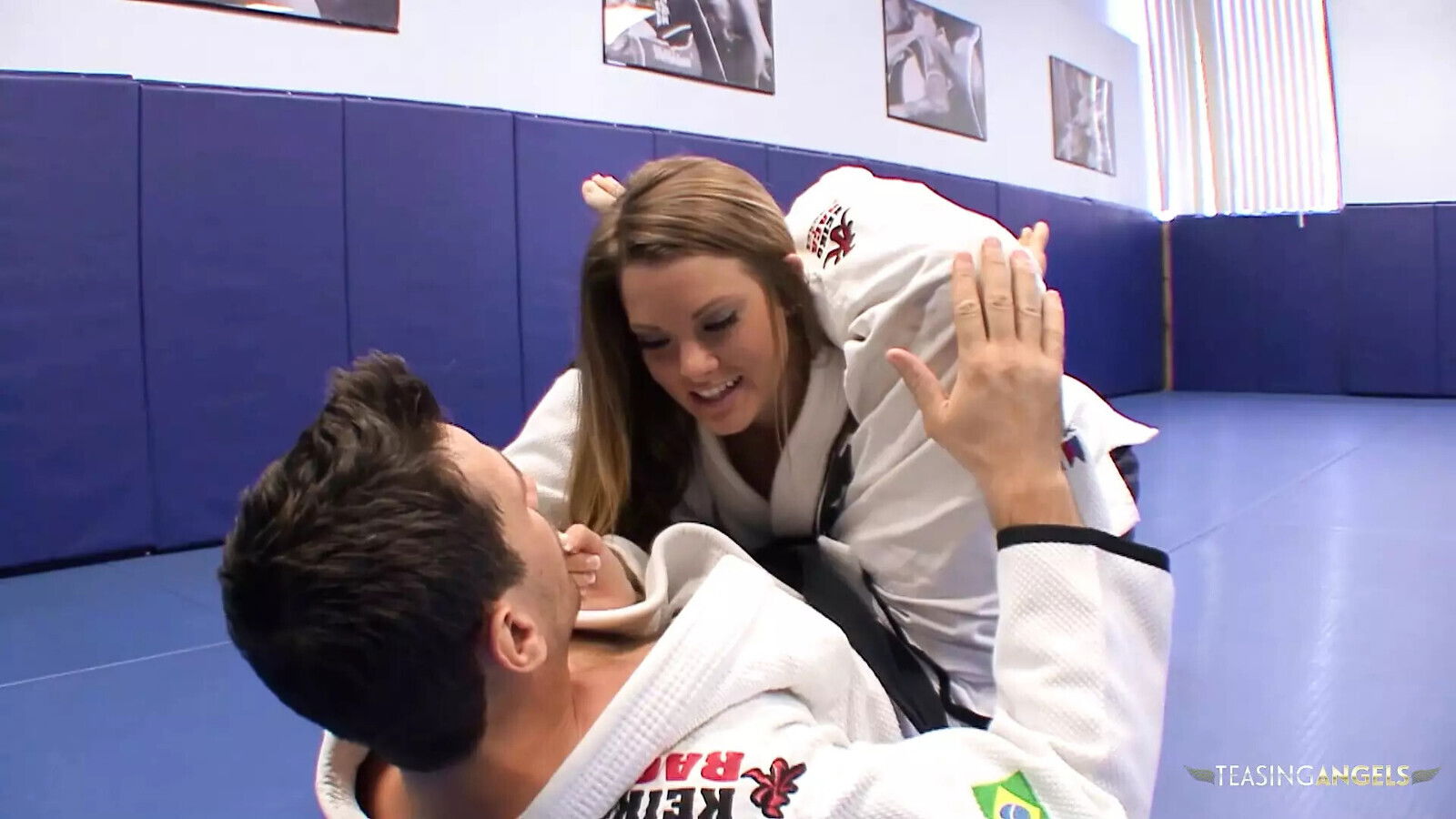 This lush tattooed brunette looks totally fuckable while