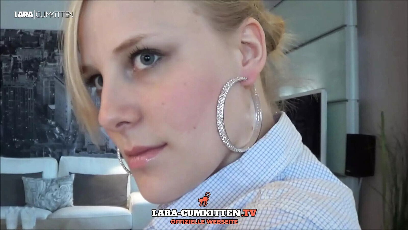 Lara CumKitten Fucked waxed