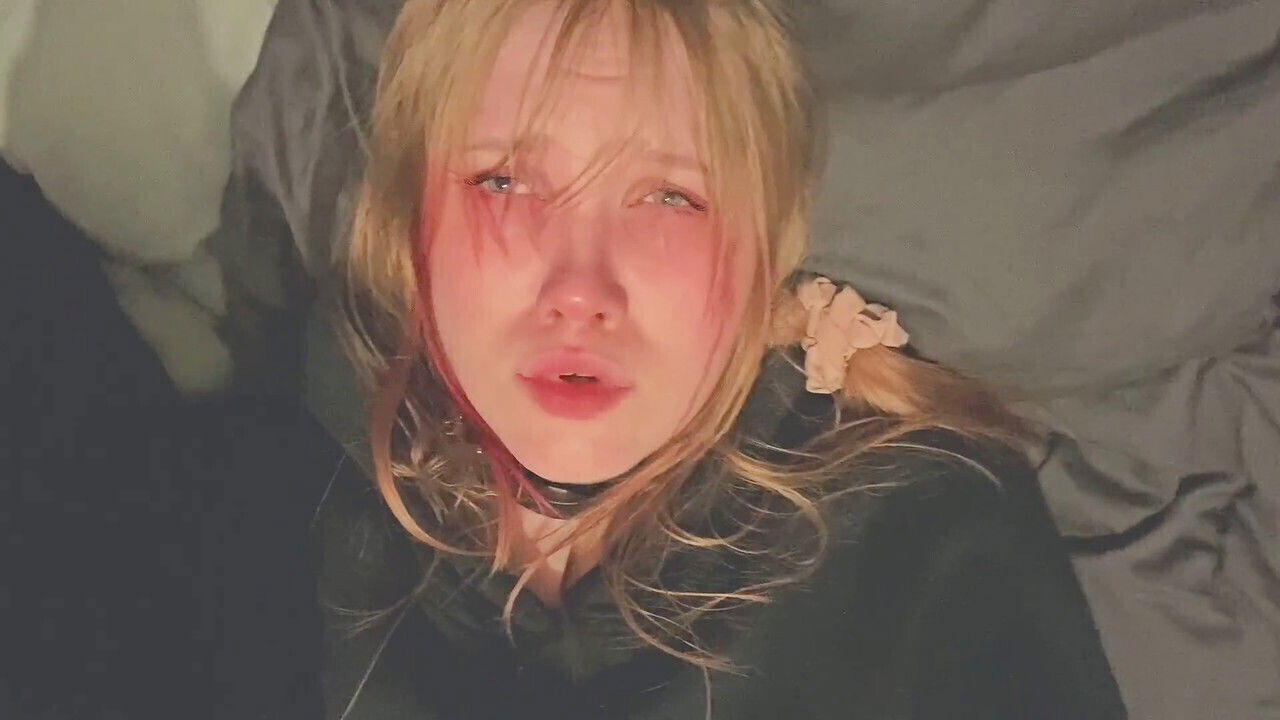Young girl moans pleasure German teen's authentic amateur experience