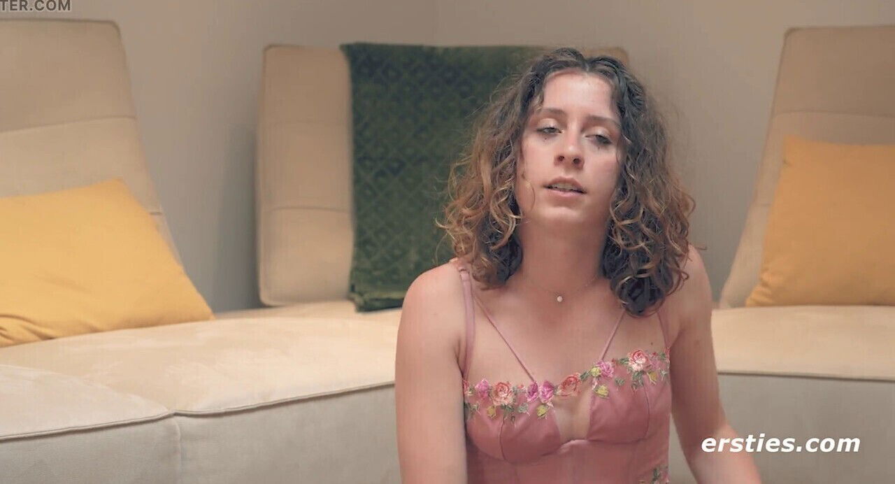 Ersties Little Arden, brunette beauty, pleasures pussy doggy style