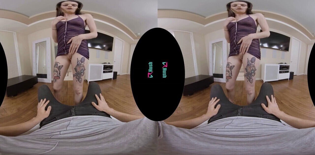 Khaide tries different outfits before riding your VRHUSH