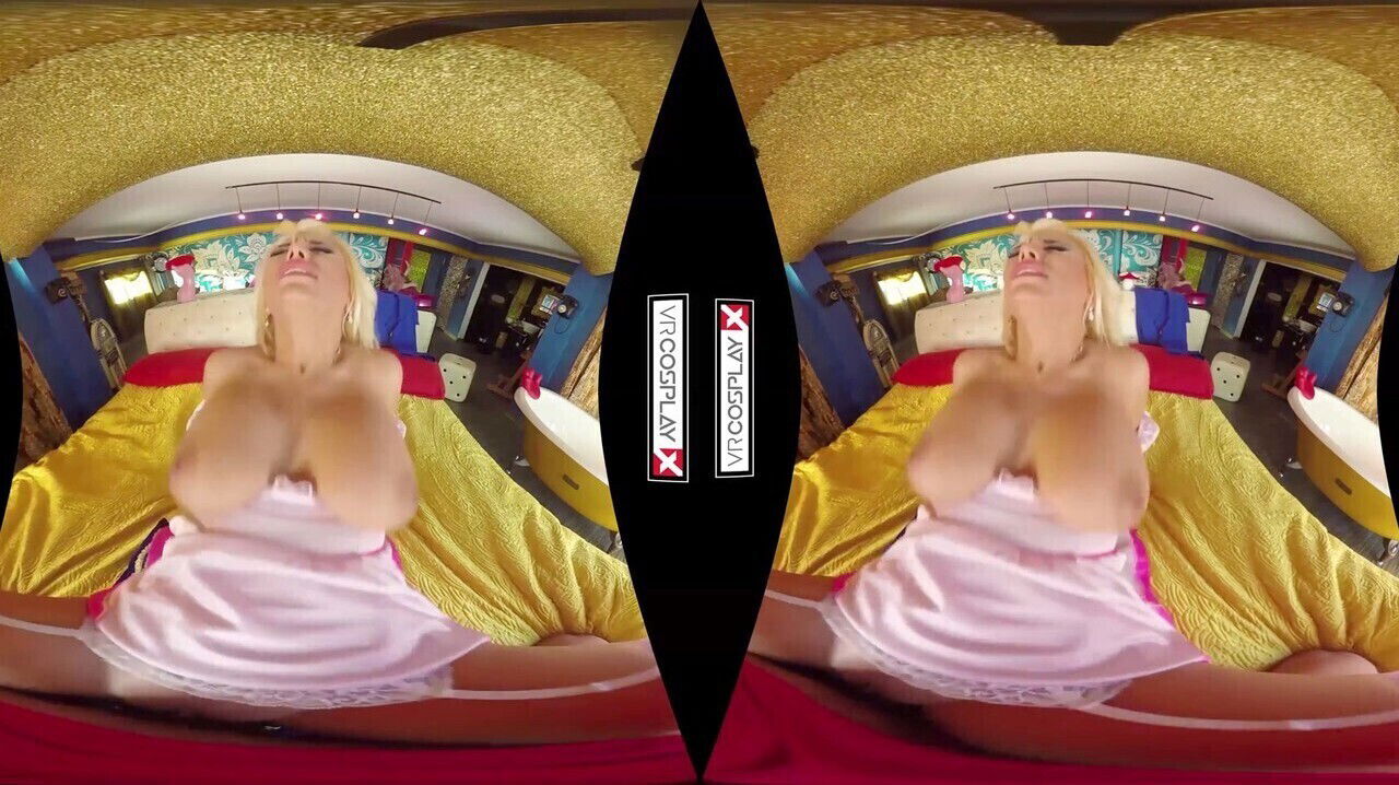 Virtual reality cosplay with busty babes compilation part