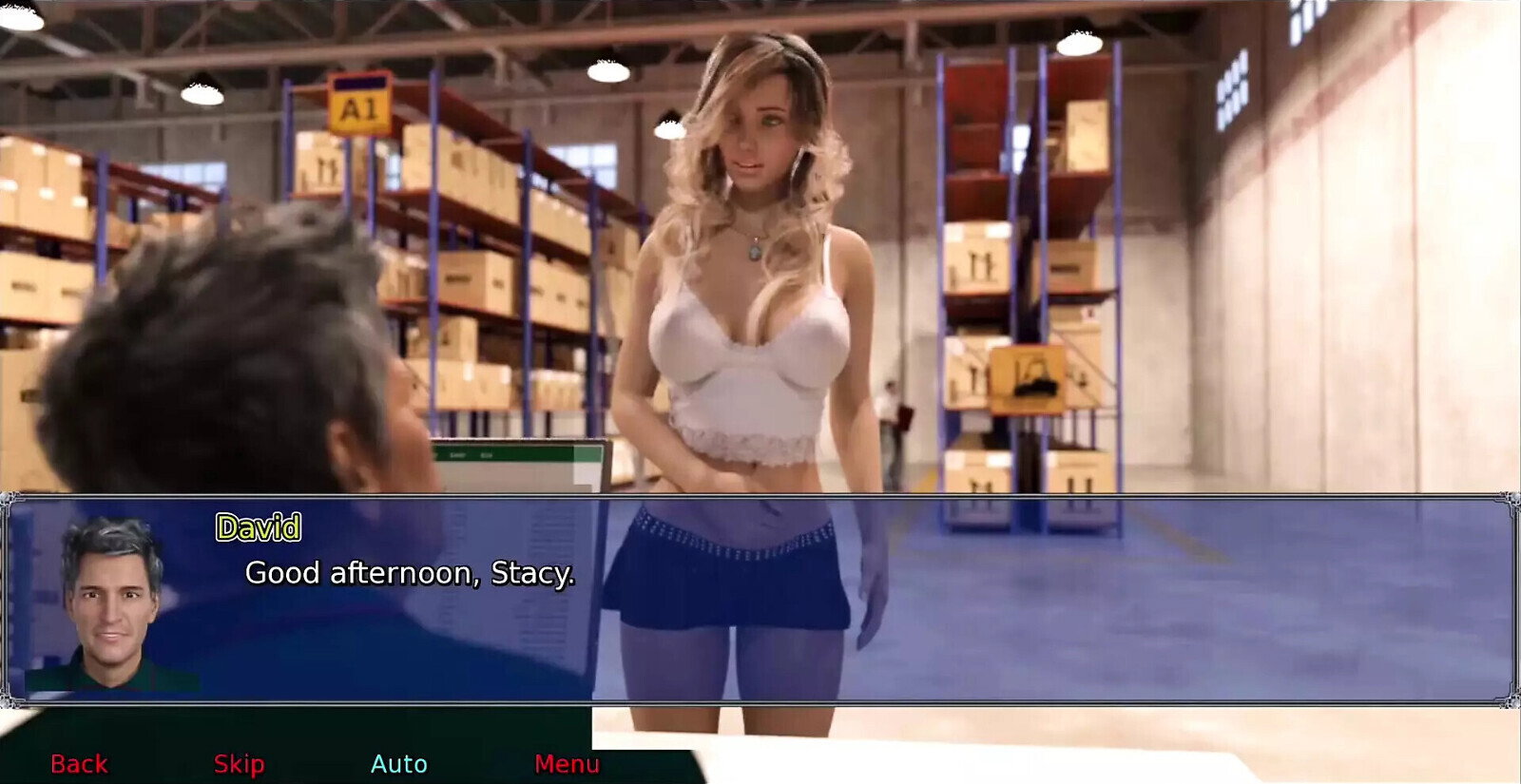 office wife Stacy helped Tonya Anelo want fuck Stacy Simon slipped finger Stacy's pussy.