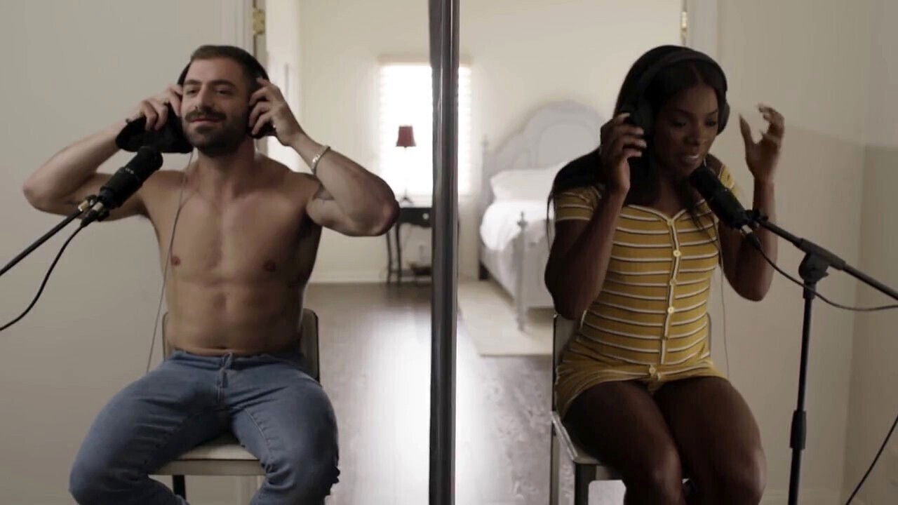 Sensual blind date encounter: Jason Bellesa episode