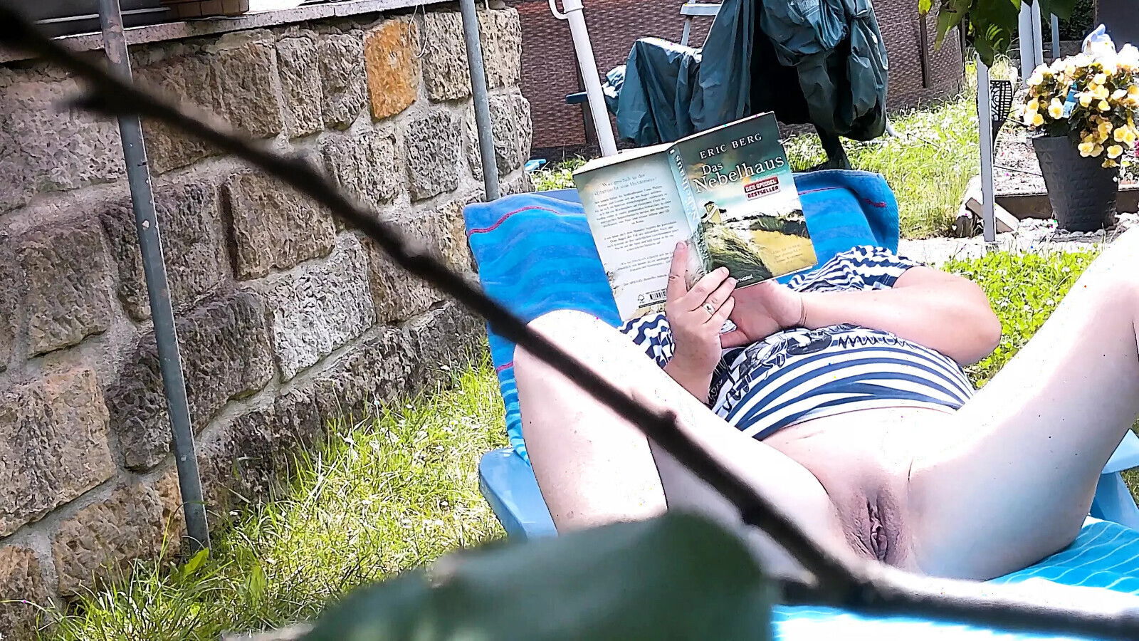 horny neighbour tense reading book weekend possible with him.