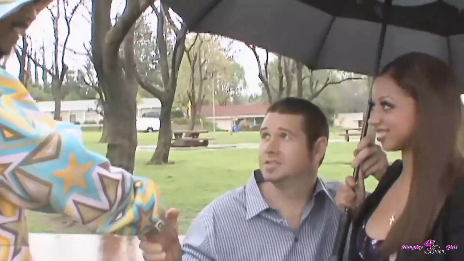 Obedient Cuckold Watches While Takes Great Care Slutty Brunette Girl