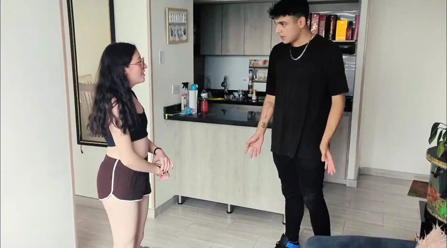 stepsister asks personal trainer fucking deliciously again again