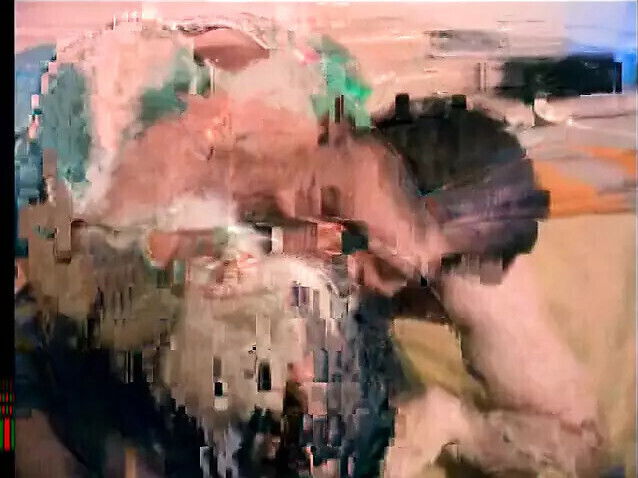 blonde milf with gets during viewing porn movie