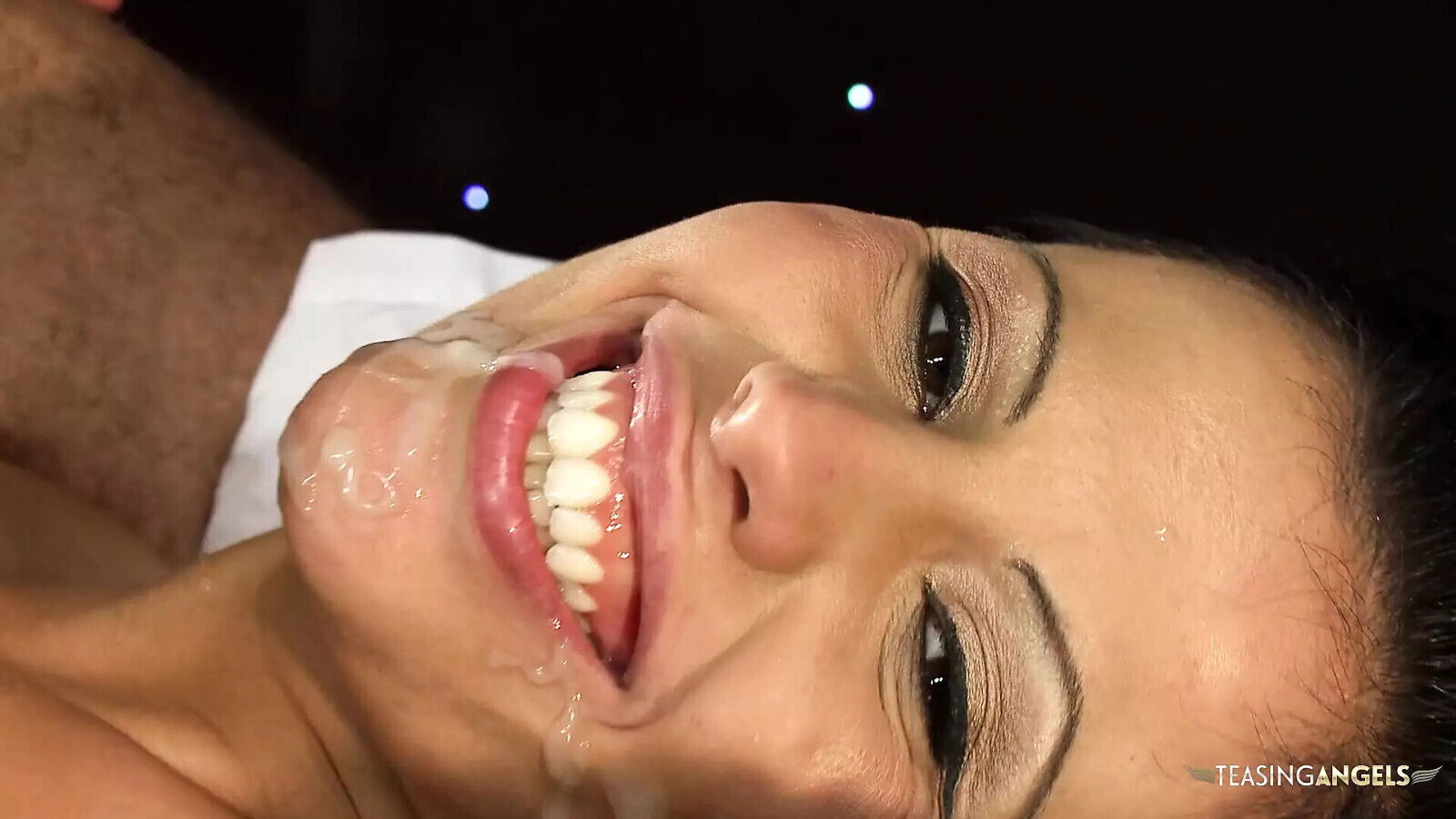 Brest surgeon seduces gorgeous brunette milf eating pussy operating table