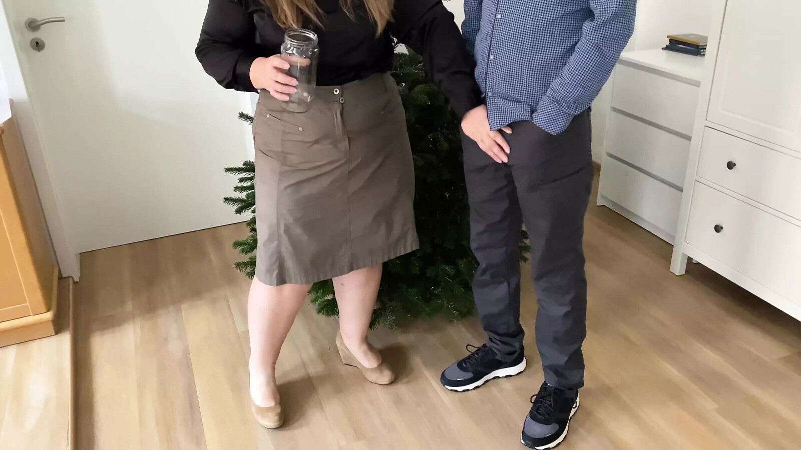 persuaded mother-in-law doggy style